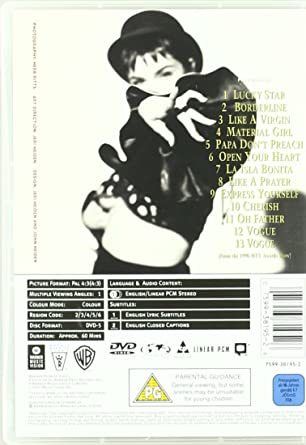 Madonna : The Immaculate Collection [DVD] [1990] VOGUE EXPRESS