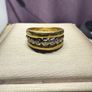Diamond Eternity Band 18k Gold Image 7