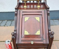 antique coal scuttle