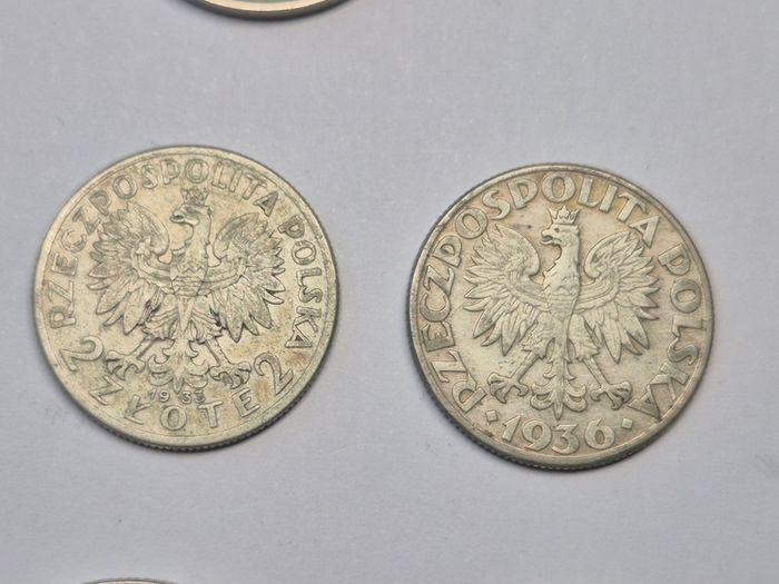 Poland 2nd Rp Coins 1923 -1939
