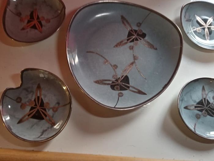 Beautiful 5 Piece HUTSCHENREUTHER Set, Vintage