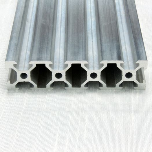 V slot 2080 Linear Rail Silver Aluminium Extrusion
