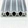 V slot 2080 Linear Rail Silver Aluminium Extrusion Image 2