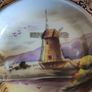 Antique fine Japanese porcelain, 5 bowl plates hand painted with liquid gold in Japan in the 1930s Image 8