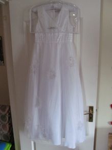 Communion Dress and Accessories
