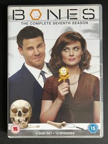 Bones. Season 7. Television Series DVD. Staring Emily Deschanel and David Boreanaz.