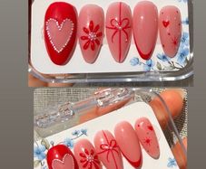 Handmade Custom Press-On Nails | Reusable |