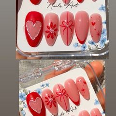 Handmade Custom Press-On Nails | Reusable |