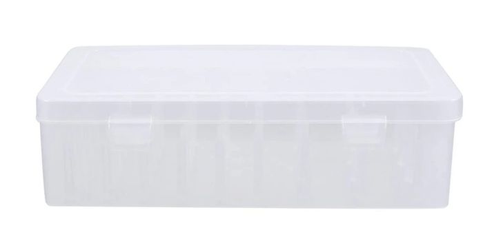 Brand New MILISTEN Sewing Thread Storage Box, 42 Compartments Transparent