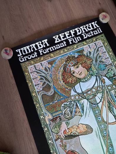 Alphonse Mucha Silkscreen Prints Art Nouveau