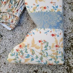 Vintage bontanical theme curtains & 8ft pelmet
