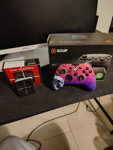 xim matrix and scuf controller