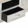 Aviator TV Cabinet 120x30x40 cm Solid Mango Wood Image 5