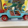 Smurf Lamborghini Cheetah scale 1/24 Rare Burago Image 6