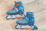 Kids Adjustable Inline Skates UK 4 - 7 (ABEC-9 Bearings) Great Condition