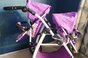 Dimples Ella Tandem Double Buggy/stroller children toy.