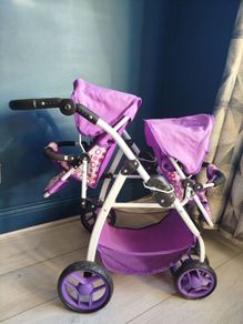 Dimples Ella Tandem Double Buggy/stroller children toy.