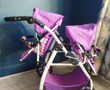 Dimples Ella Tandem Double Buggy/stroller children toy.