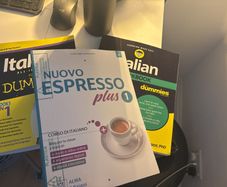 Italian language learning books
