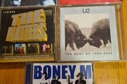 The Beatles. 1 X U2. 1 X The Platters.  1 X Boney M.