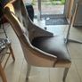 Silver kitchen Chair Image 3