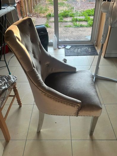 Silver kitchen Chair