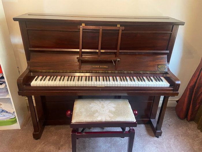 Piano and stool