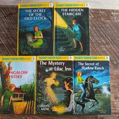 Nancy Drew hardcover book collection 1-5