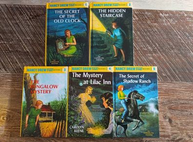 Nancy Drew hardcover book collection 1-5
