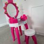 Make up station, table and chair, vanity set, girl Image 3