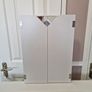 Vanity / Dressing Table / Makeup Table / Desk with Foldable Mirror Image 4