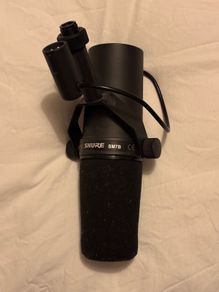 Shure Sm7b With K&m Boom Arm