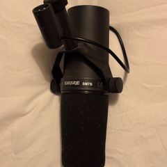 Shure Sm7b With K&m Boom Arm