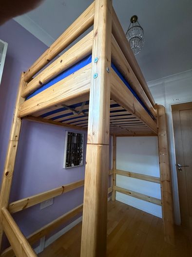 Flexa bed single semi high & high frames
