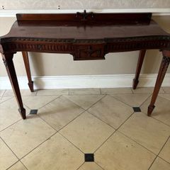 Adams Style  Mahogany Console/ Hall table