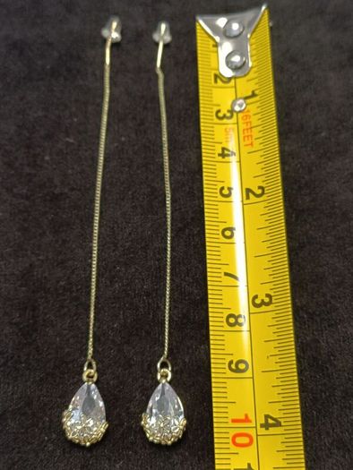 S925 SILVER Water Drop Earring