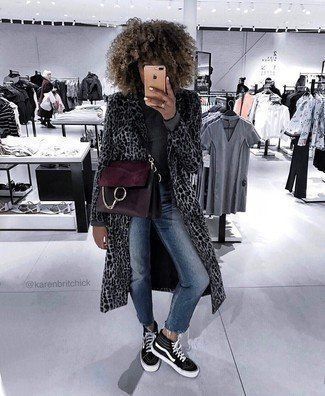 Glamorous Leopard Print Coat