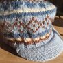 New with Tags Adult Irish Crafted Erin Aran Peak Hat Image 4