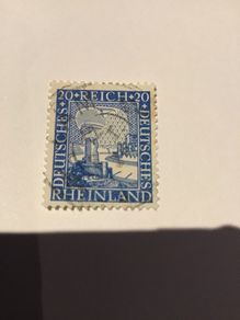 Rare Old German stamp