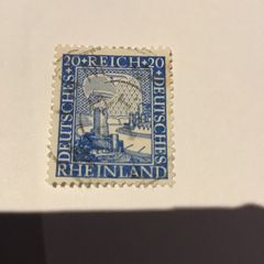 Rare Old German stamp