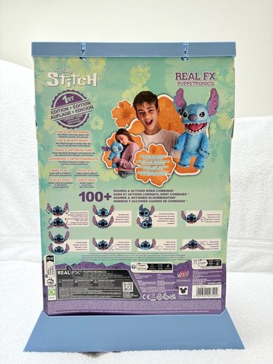 Disney Stitch Real FX Puppet 100 Sounds Only 2 left! Hurry and get the perfect toy for your child!