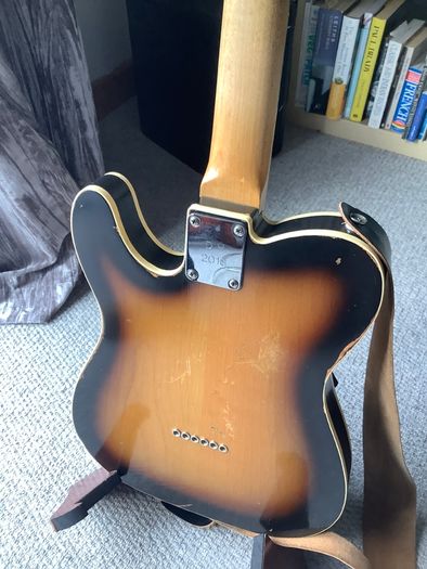 Nick Oswald Handmade Tele. (John Frusciante) Reliced by Oswald