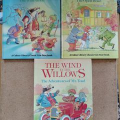 The Wind in the Willows  3 Book Vintage Set 1990  Perfect Condition