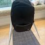 Black back pack, 3 pockets and a side net Image 5
