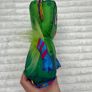 Little Tikes green monster plush approx. 27 cm. Dirty Used Please see photos Image 6