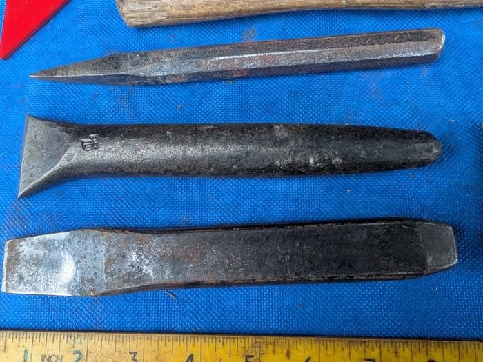 Four Stone Masons Tools
