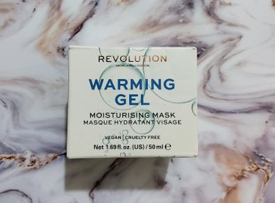 Revolution Warming Gel Moisturising Face Mask - New