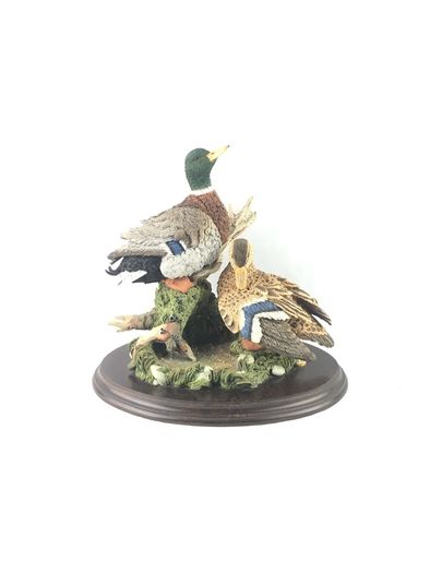 Extremely large Mallard ducks sculpture by Country Artists