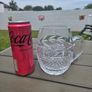 Large Heavy Galway Crystal Tankard Image 2