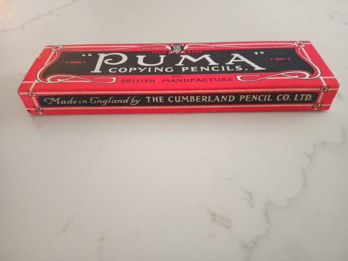 Vintage puma copying pencils